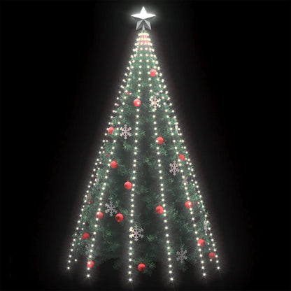 Weihnachtsbaum-Beleuchtung 500 LEDs Kaltweiß 500 cm - Pazzar.ch