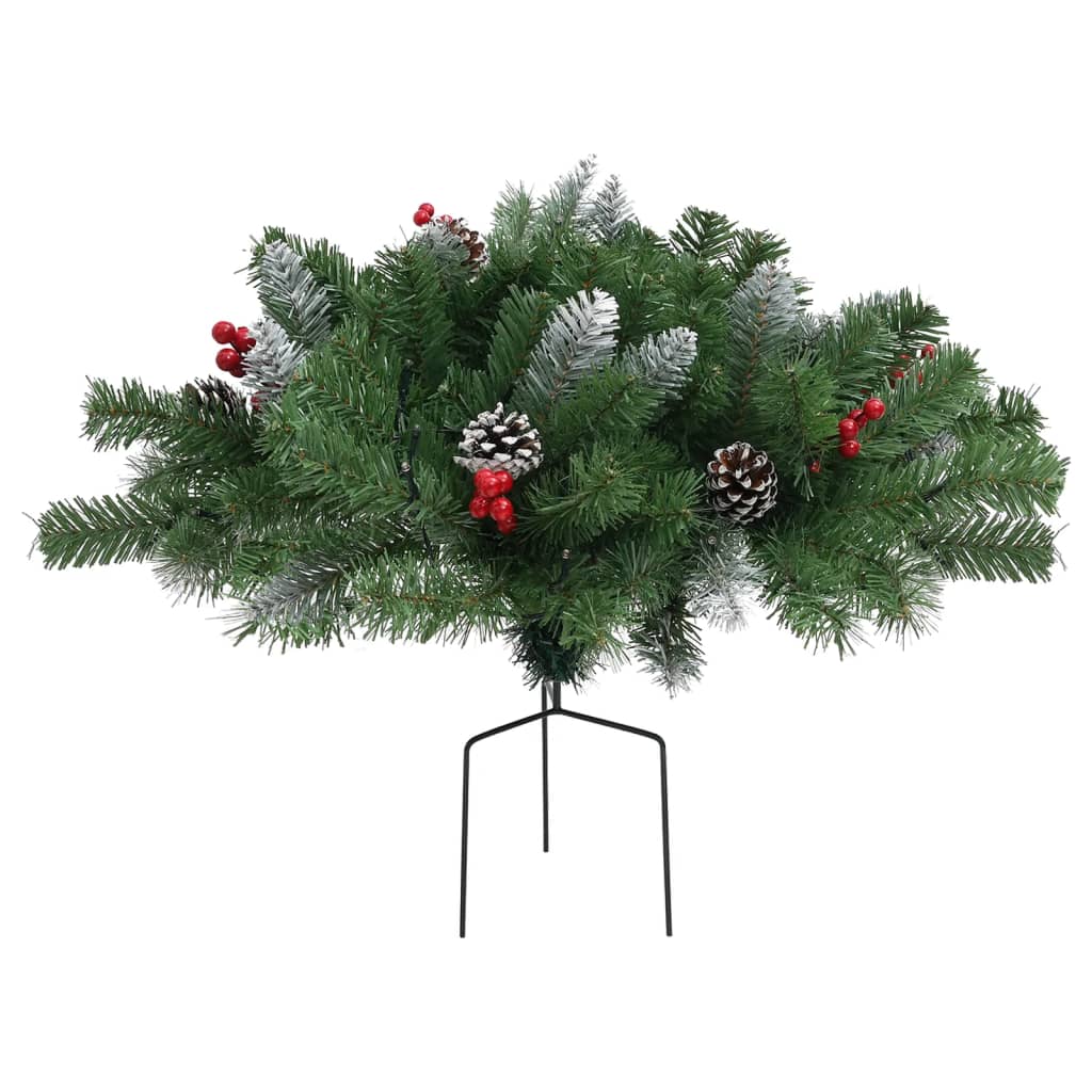 Künstlicher Weihnachtsbaum mit Beleuchtung Outdoor Grün 40 cm - Pazzar.ch