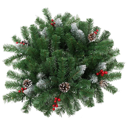 Künstlicher Weihnachtsbaum mit Beleuchtung Outdoor Grün 40 cm - Pazzar.ch