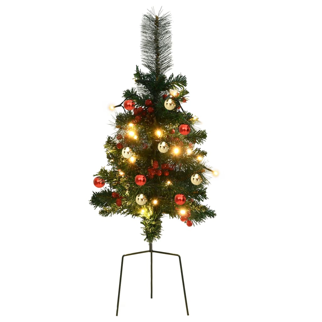 Künstlicher Weihnachtsbaum mit Beleuchtung 2 Stk. Outdoor 76 cm - Pazzar.ch