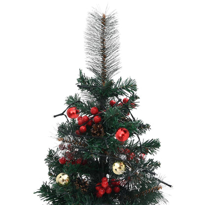 Künstlicher Weihnachtsbaum mit Beleuchtung 2 Stk. Outdoor 76 cm - Pazzar.ch