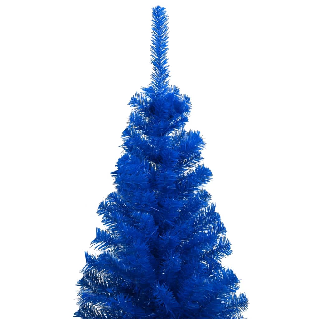 Künstlicher Weihnachtsbaum Beleuchtung & Kugeln Blau 120 cm - Pazzar.ch