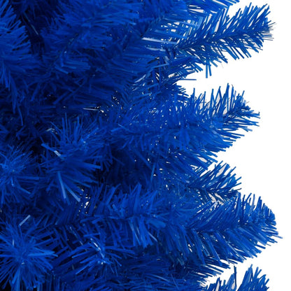 Künstlicher Weihnachtsbaum Beleuchtung & Kugeln Blau 120 cm - Pazzar.ch