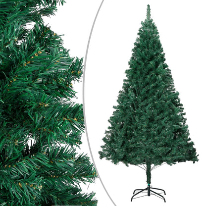 Künstlicher Weihnachtsbaum mit Beleuchtung & Kugeln Grün 120 cm - Pazzar.ch