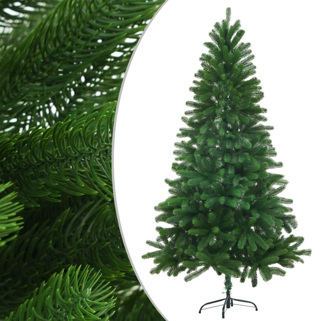 Künstlicher Weihnachtsbaum mit Beleuchtung & Kugeln 150 cm Grün - Pazzar.ch