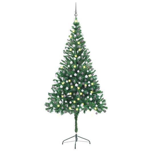 Künstlicher Weihnachtsbaum Beleuchtung Kugeln 210cm 910 Zweige - Pazzar.ch