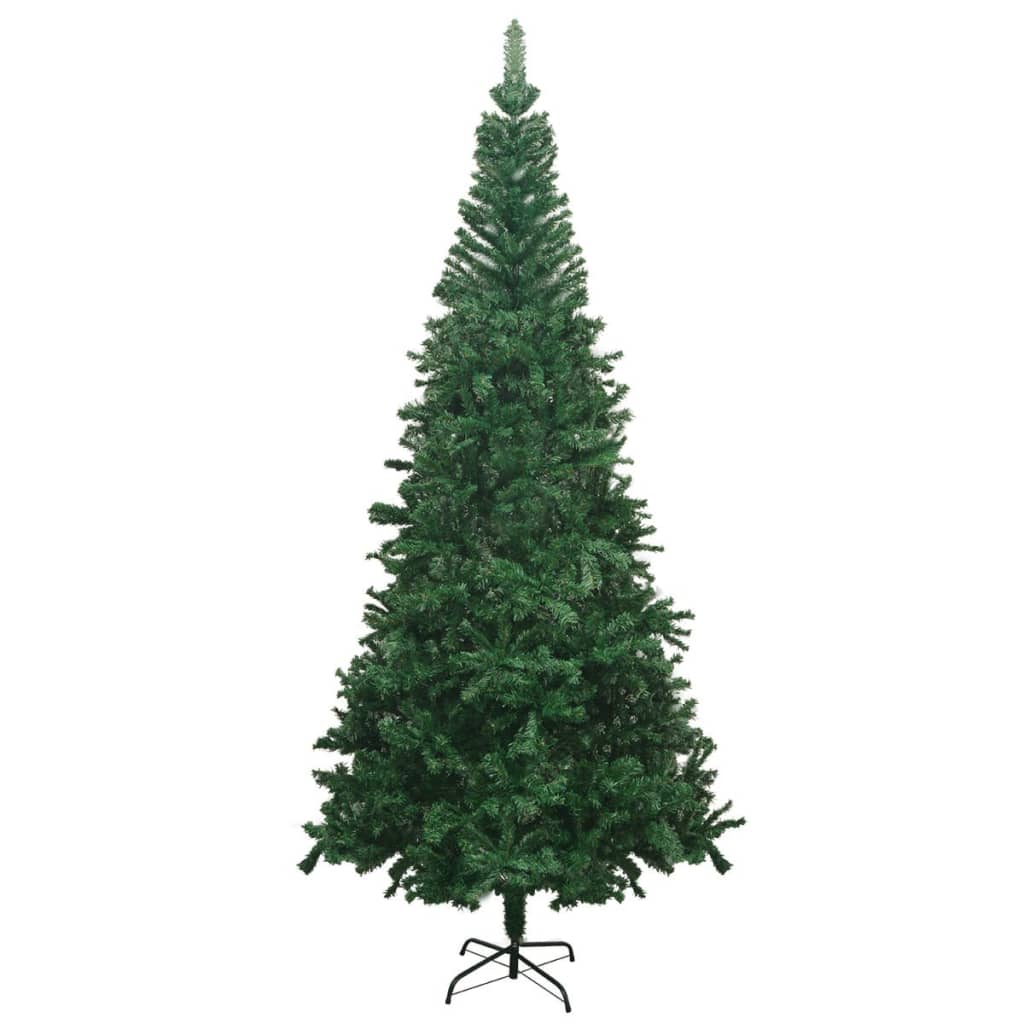 Künstlicher Weihnachtsbaum mit Beleuchtung Kugeln L 240 cm Grün - Pazzar.ch