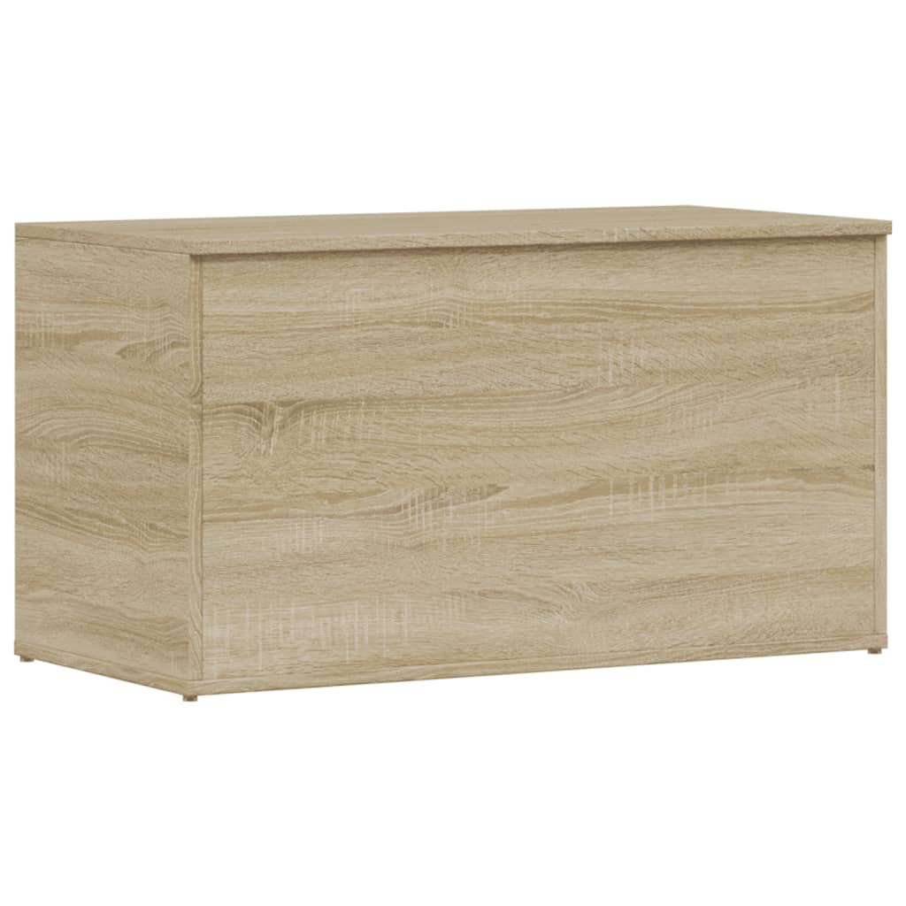 Aufbewahrungstruhe Sonoma-Eiche 84x42x46 cm Holzwerkstoff - Pazzar.ch