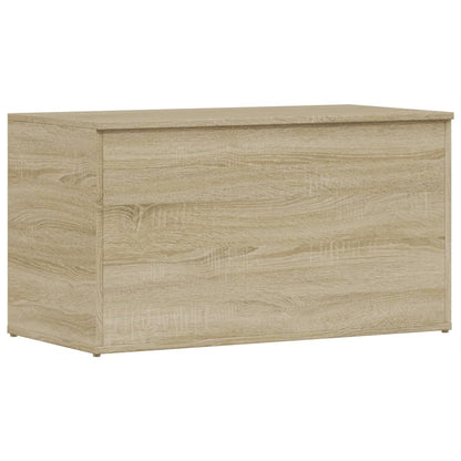 Aufbewahrungstruhe Sonoma-Eiche 84x42x46 cm Holzwerkstoff - Pazzar.ch