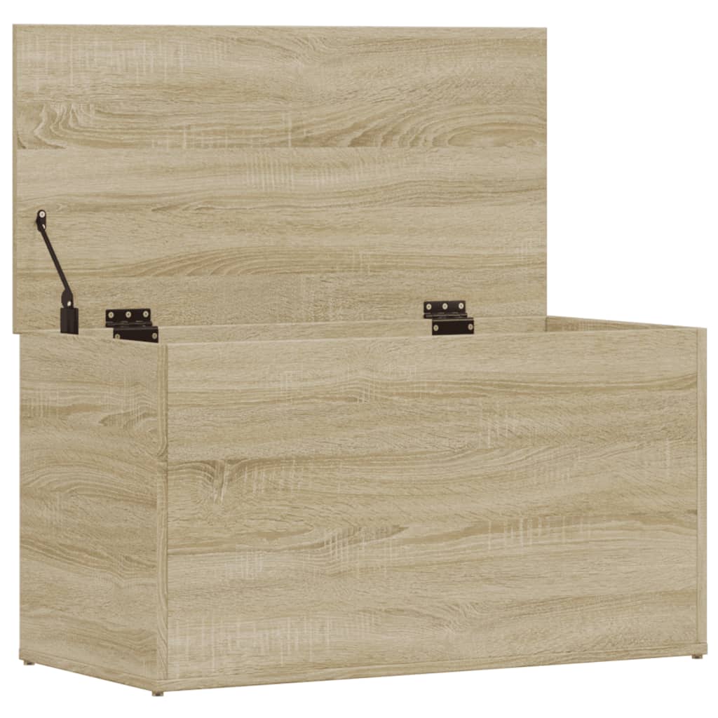 Aufbewahrungstruhe Sonoma-Eiche 84x42x46 cm Holzwerkstoff - Pazzar.ch