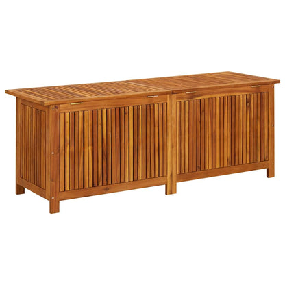 Garten-Aufbewahrungsbox 150x50x58 cm Massivholz Akazie - Pazzar.ch