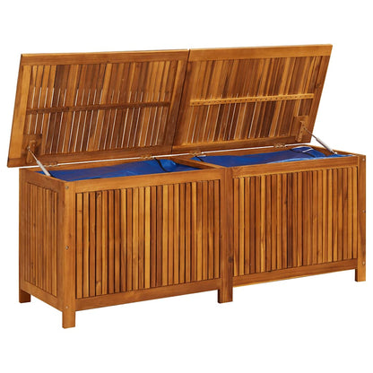 Garten-Aufbewahrungsbox 150x50x58 cm Massivholz Akazie - Pazzar.ch