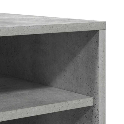 Schuhschrank Betongrau 60x35x92 cm Holzwerkstoff