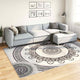 Teppich Waschbar 190x300 cm Mehrfarbig Rutschfest