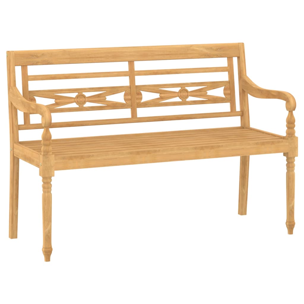 4-tlg. Garten-Lounge-Set Massivholz Teak - Pazzar.ch