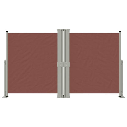 Seitenmarkise Ausziehbar Braun 140x1200 cm - Pazzar.ch