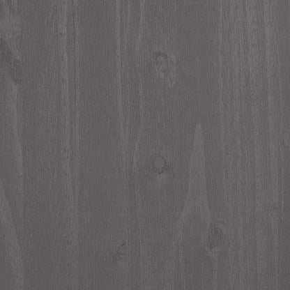 Nachttische HAMAR 2 Stk. Hellgrau 40x35x44,5 cm Massivholz - Pazzar.ch