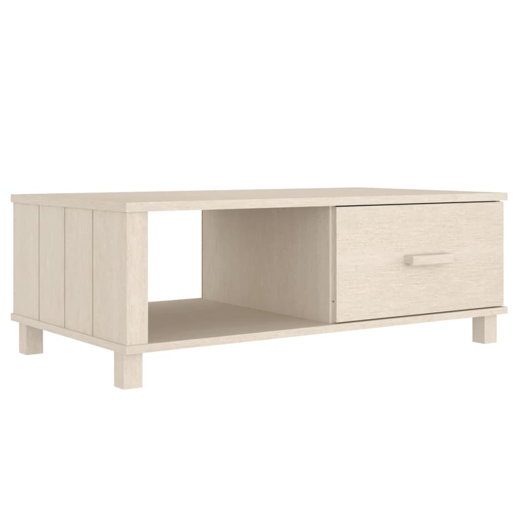 Sideboard HAMAR Honigbraun 100x55x35 cm Massivholz Kiefer - Pazzar.ch