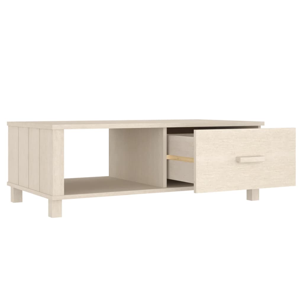 Sideboard HAMAR Honigbraun 100x55x35 cm Massivholz Kiefer - Pazzar.ch