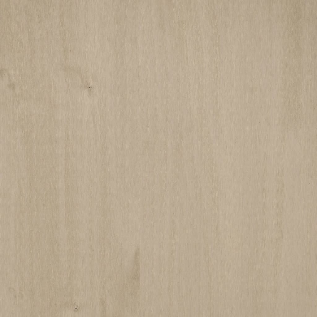 Sideboard HAMAR Honigbraun 100x55x35 cm Massivholz Kiefer - Pazzar.ch