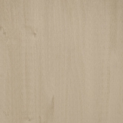 Sideboard HAMAR Honigbraun 100x55x35 cm Massivholz Kiefer - Pazzar.ch