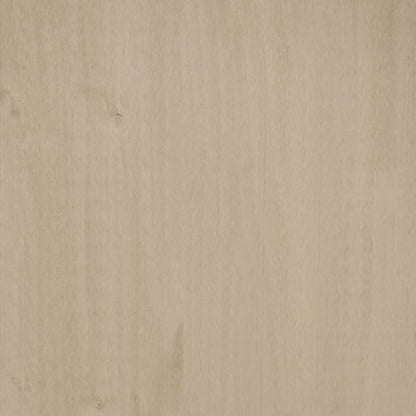 Konsolentisch HAMAR Honigbraun 90x35x90 cm Massivholz Kiefer - Pazzar.ch
