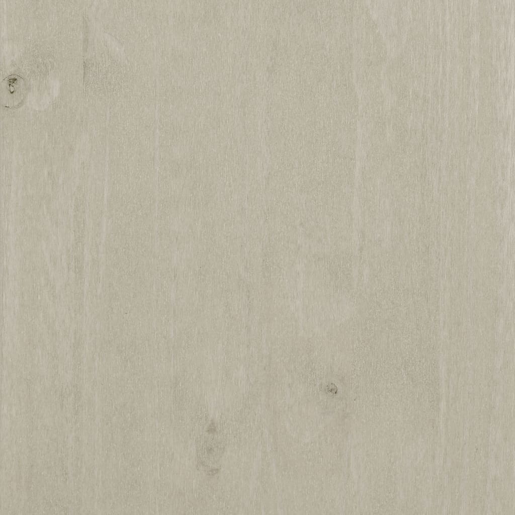 Konsolentisch HAMAR Weiß 90x35x90 cm Massivholz Kiefer - Pazzar.ch