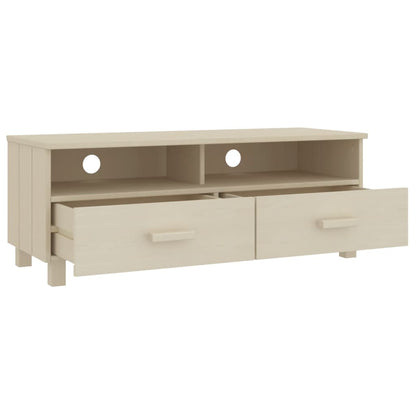 TV-Schrank HAMAR Honigbraun 106x40x40 cm Massivholz Kiefer - Pazzar.ch