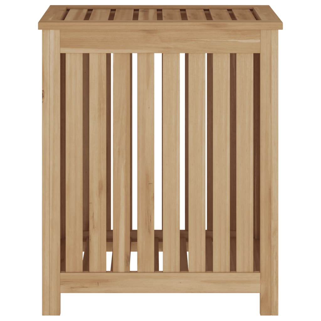 Wäschebehälter 50x35x60 cm Massivholz Teak - Pazzar.ch