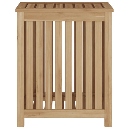 Wäschebehälter 50x35x60 cm Massivholz Teak - Pazzar.ch