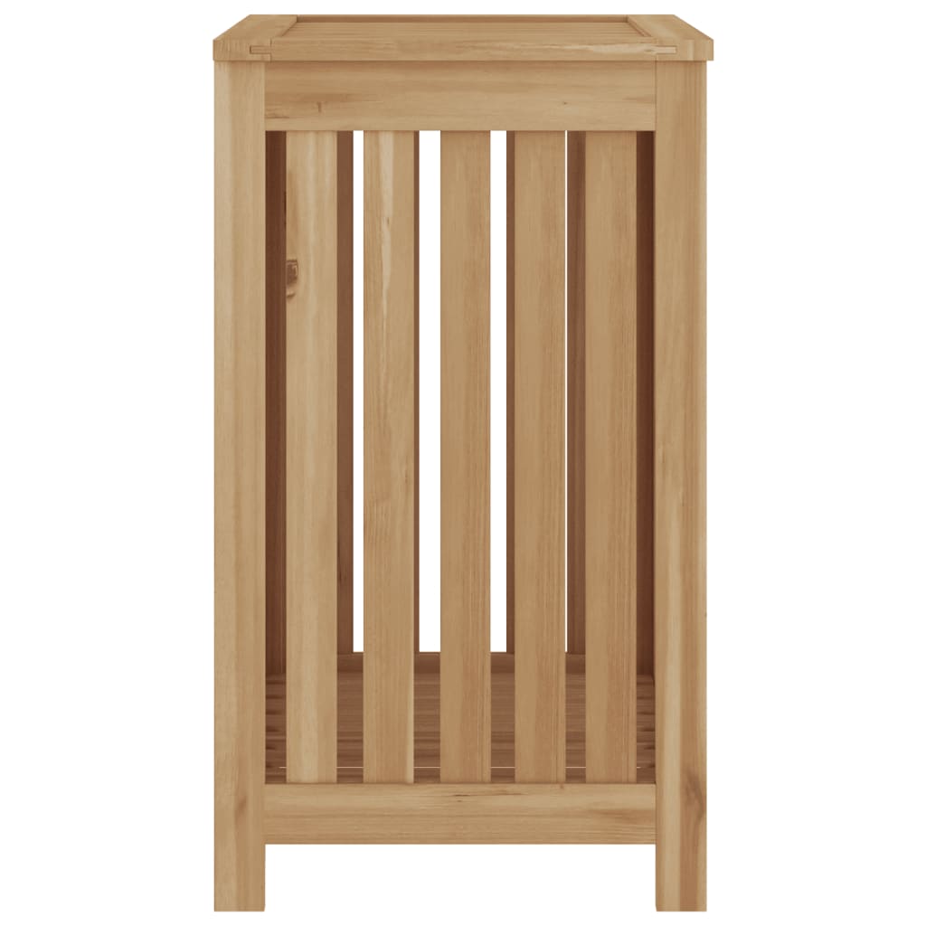 Wäschebehälter 50x35x60 cm Massivholz Teak - Pazzar.ch