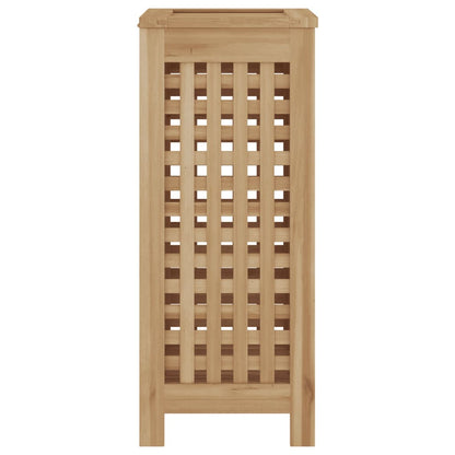 Wäschebehälter 35x25x60 cm Massivholz Teak - Pazzar.ch