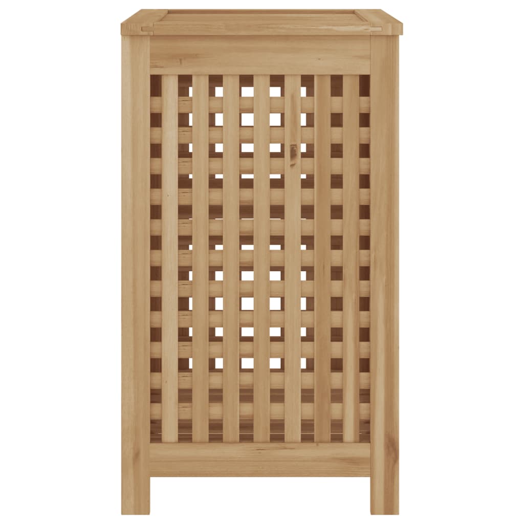 Wäschebehälter 50x35x60 cm Massivholz Teak - Pazzar.ch