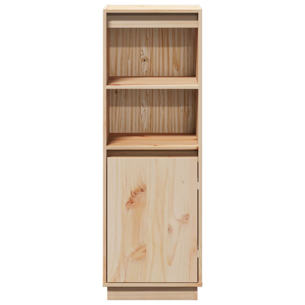 Highboard 37x34x110 cm Massivholz Kiefer - Pazzar.ch