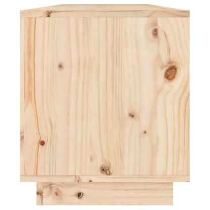 TV-Schrank 110,5x34x40 cm Massivholz Kiefer - Pazzar.ch