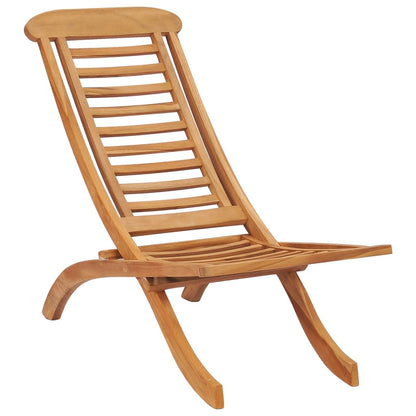 Gartenstuhl Klappbar 50x90x69 cm Massivholz Teak - Pazzar.ch