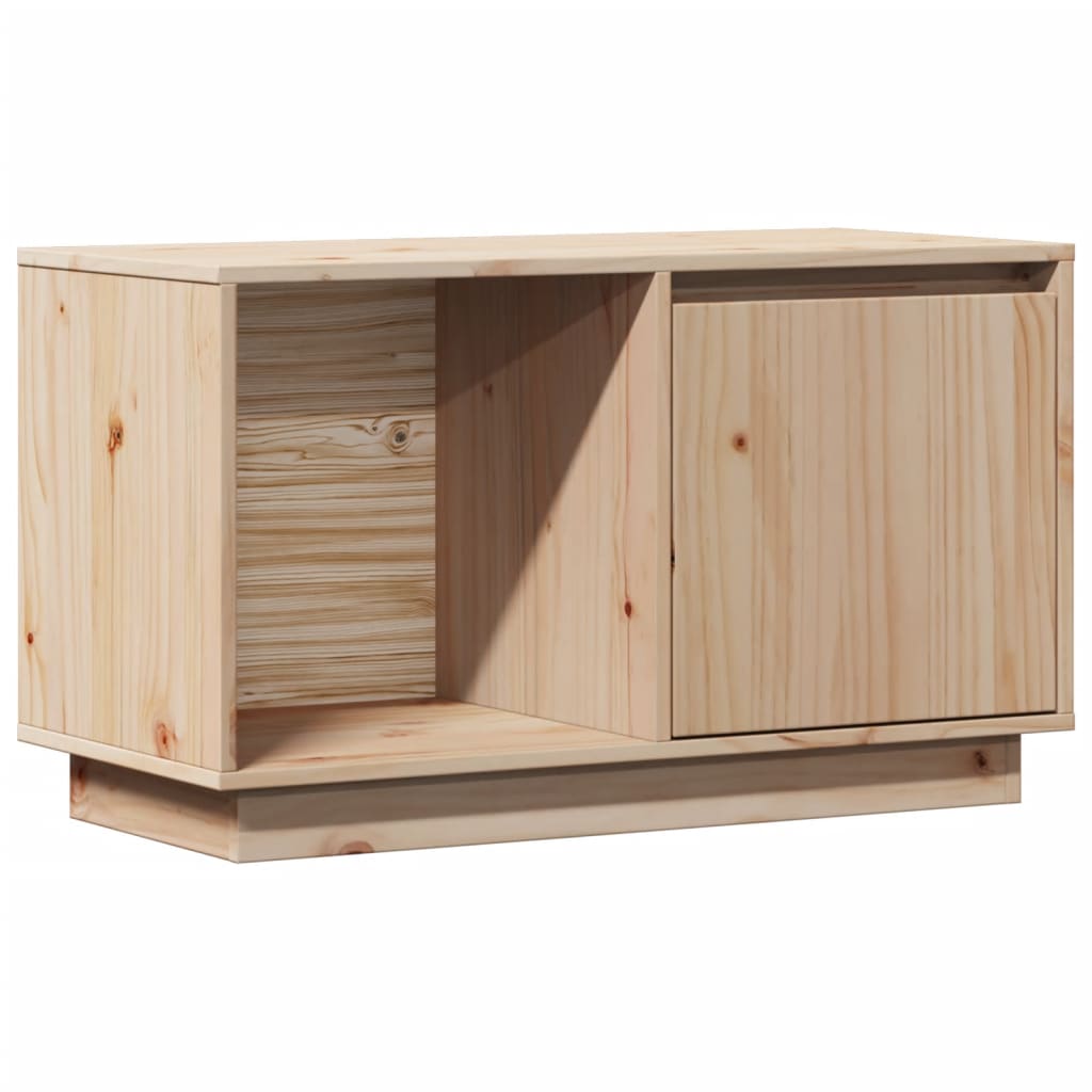 TV-Schrank 74x35x44 cm Massivholz Kiefer - Pazzar.ch