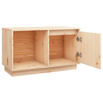 TV-Schrank 74x35x44 cm Massivholz Kiefer - Pazzar.ch