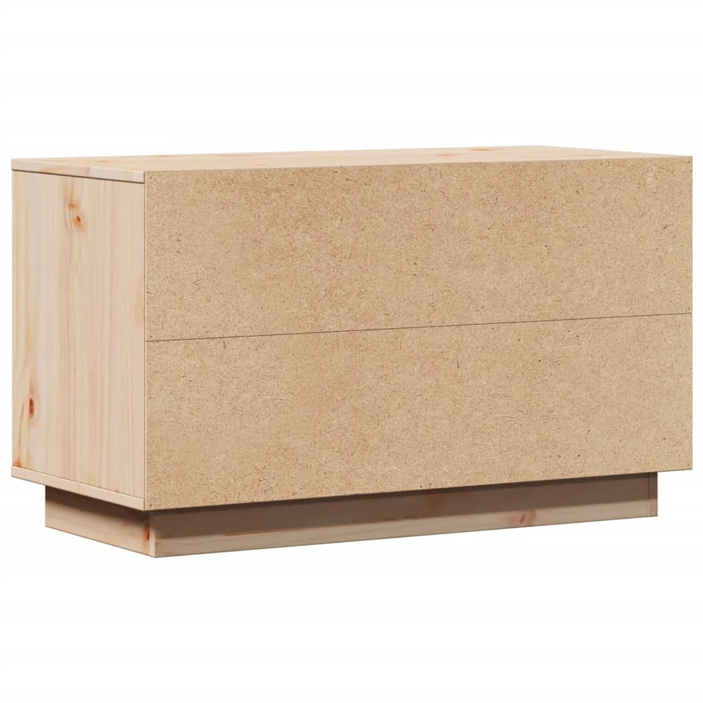 TV-Schrank 74x35x44 cm Massivholz Kiefer - Pazzar.ch