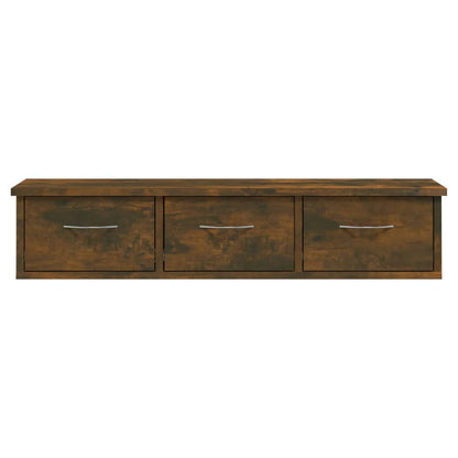 Wandschrank Räuchereiche 88x26x18,5 cm Holzwerkstoff - Pazzar.ch