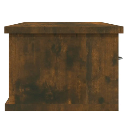 Wandschrank Räuchereiche 88x26x18,5 cm Holzwerkstoff - Pazzar.ch