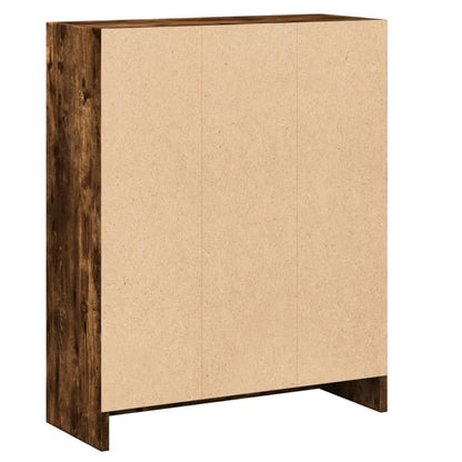 Bücherregal Räuchereiche 60x24x76 cm Holzwerkstoff - Pazzar.ch