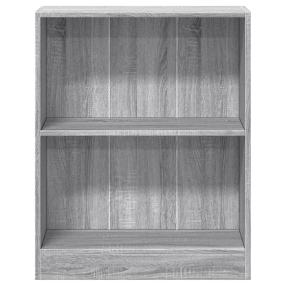 Bücherregal Grau Sonoma 60x24x76 cm Holzwerkstoff - Pazzar.ch