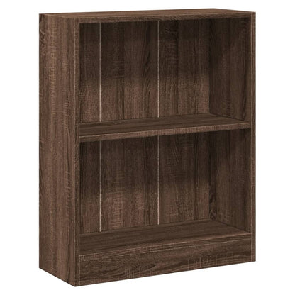 Bücherregal Braun Eichen-Optik 60x24x76 cm Holzwerkstoff - Pazzar.ch