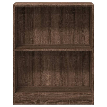 Bücherregal Braun Eichen-Optik 60x24x76 cm Holzwerkstoff - Pazzar.ch