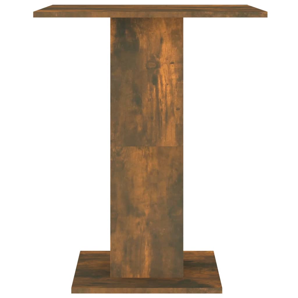 Bistrotisch Räuchereiche 60x60x75 cm Holzwerkstoff - Pazzar.ch