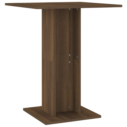 Bistrotisch Braun Eichen-Optik 60x60x75 cm Holzwerkstoff - Pazzar.ch