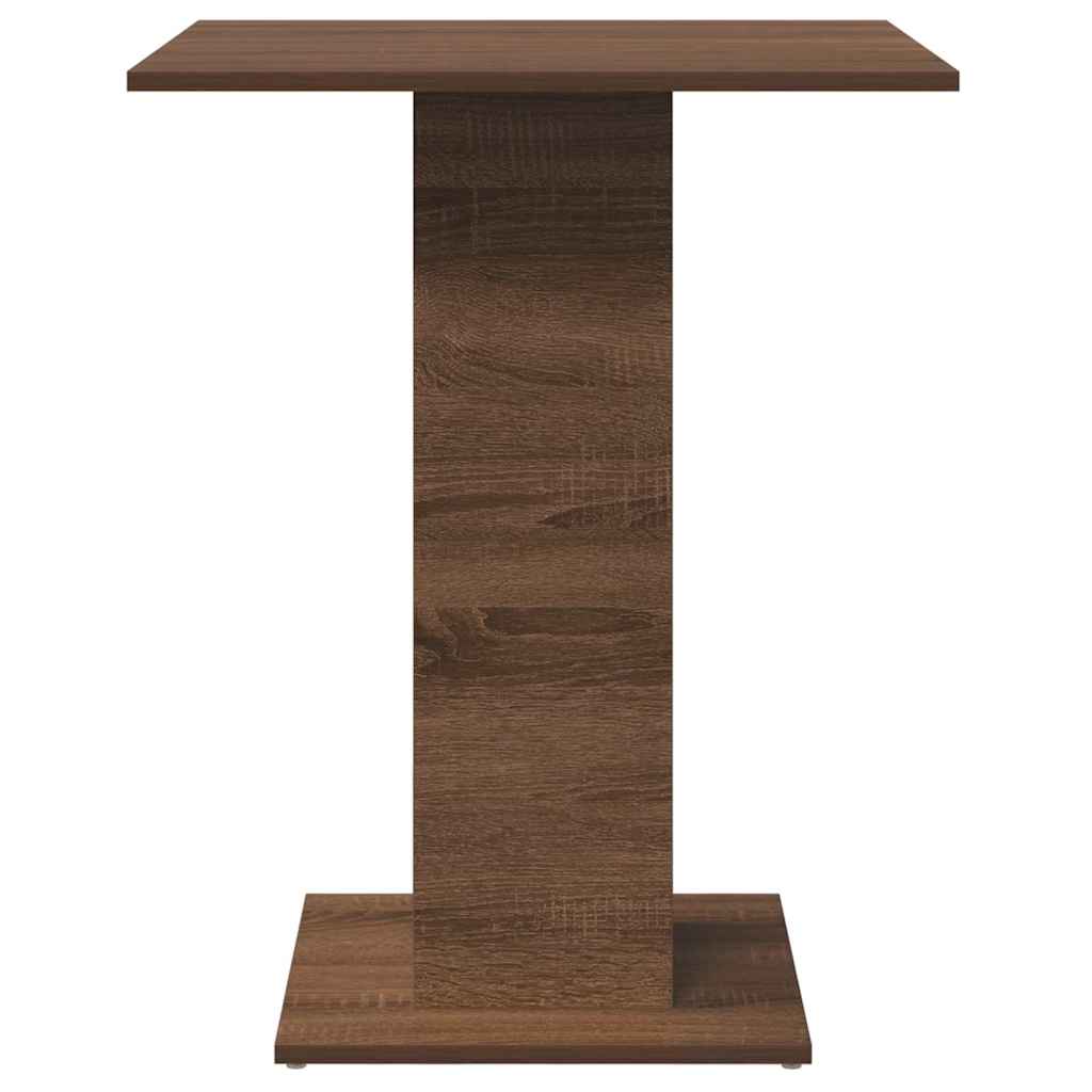 Bistrotisch Braun Eichen-Optik 60x60x75 cm Holzwerkstoff - Pazzar.ch