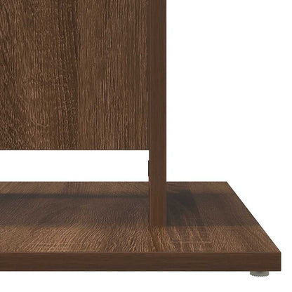 Bistrotisch Braun Eichen-Optik 60x60x75 cm Holzwerkstoff - Pazzar.ch