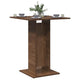 Bistrotisch Braun Eichen-Optik 60x60x75 cm Holzwerkstoff